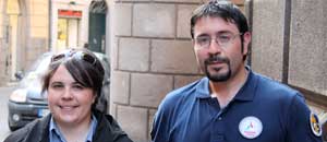 Stefania Bastoni e Marco Brizi