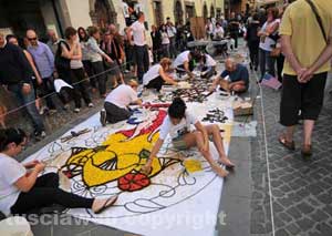 L'infiorata del Corpus Domini a Bolsena 