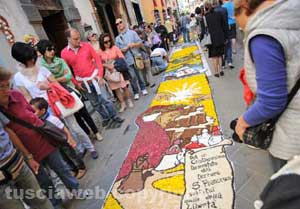 L'infiorata del Corpus Domini a Bolsena 