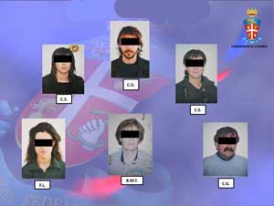 Gruppo criminale di Marta - Clicca sulla foto per ingrandire