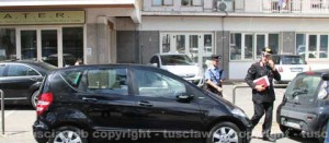 I carabinieri escono dall'Ater