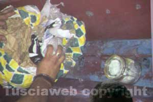 La droga sequestrata nel corso dell'operazione Drum