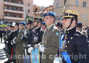 I militari schierati