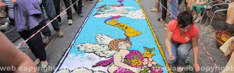 Corpus Domini - L'infiorata a Bolsena