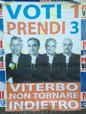Michelini voti uno e prendi tre