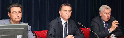 Marini e Michelini con Luigi Pagliaro