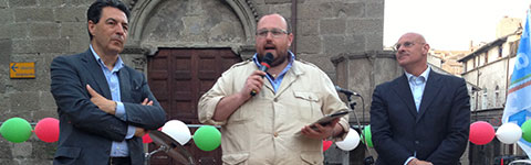Giulio Marini Paolo Bianchini e Fabio Rampelli