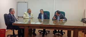 Giulio Marini all'incontro di Confagricoltura