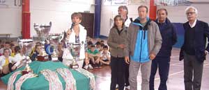 La premiazione del torneo Città di Viterbo