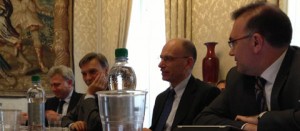 L'incontro con Enrico Letta