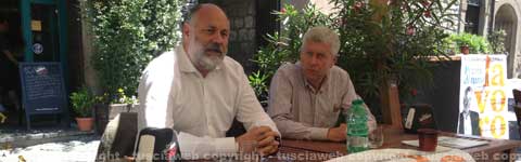Riccardo Valentini e Leonardo Michelini