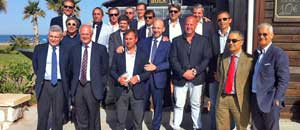 Il gruppo di Unindustria a Malaga