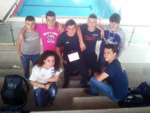 I ragazzi del Ruffini alle regionali di nuoto