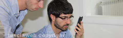 Daniele Sabatini nella sede del Pdl