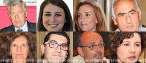 La prima giunta Michelini con il sindaco