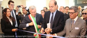 ICult, Il taglio del nastro con Zingaretti e Michelini