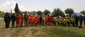 Il campo scuola a Tarquinia