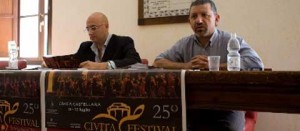 Il sindaco Angelelli e il direttore artistico Galatini presentano il Civitafestival 2013