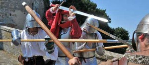 I combattimenti medievali della compagnia "Ars longa, vita brevis"