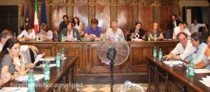 La seduta del consiglio comunale su Esattorie
