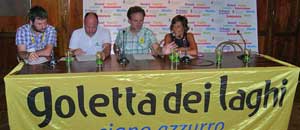 La presentazione di Goletta dei laghi