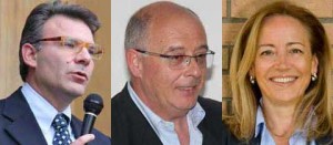Francesco Serra, Patrizia Frittelli e Mario Quintarelli