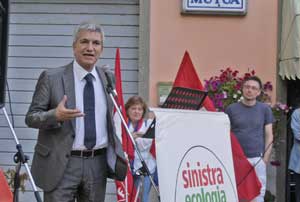 Nichi Vendola a Vetralla