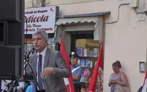 Nichi Vendola a Vetralla