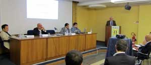 La sala del convegno