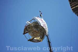 Santa Rosa - Il montaggio della macchina