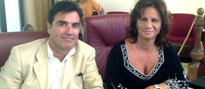 Francesco Urbanetti con Laura Allegrini