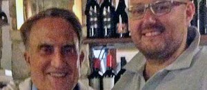 Emilio Fede con Paolo Bianchini