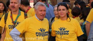 Puliamo Viterbo - Leonardo Michelini e Luisa Ciambella
