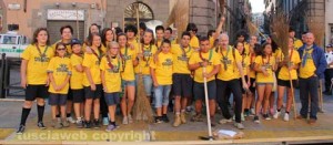 Puliamo Viterbo - Il gruppo degli scout