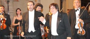 Stefano Vignati con Ramin Bahrami