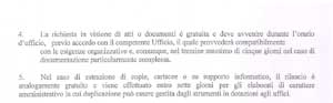 L'articolo del regolamento del consiglio comunale