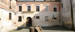Gli uffici del Parco del Treja a Calcata