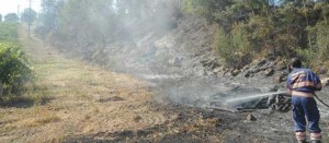 L'incendio
