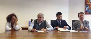 La conferenza stampa alla Asl