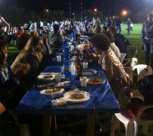 La cena degli Old rugby Viterbo