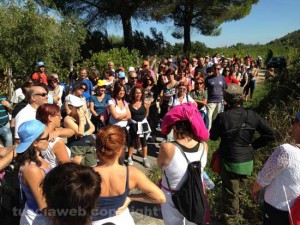 In cammino sulle vie dell'esilio di Santa Rosa