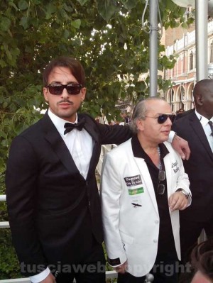 Claudio Cichella con il regista Gobbi