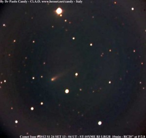 La cometa Ison