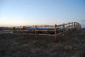 Il tumulo del gallinaro a Tarquinia