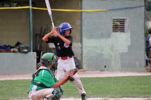 Un momento del torneo di baseball “S. Rosa” 