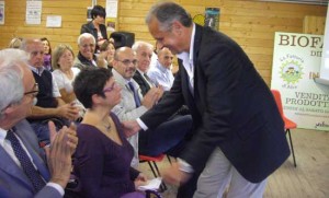 Il presidente di Viterbo con Amore Domenico Arruzzolo 