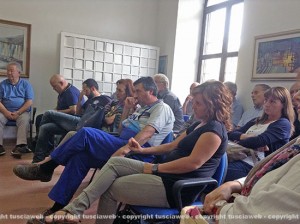 La riunione a Grotte santo Stefano