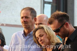 I funerali di Massimo Gorini - II genitori 