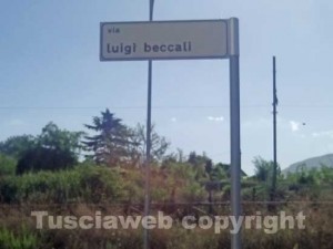 Erba alta in via Beccali