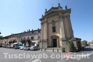 La chiesa di Bagnaia